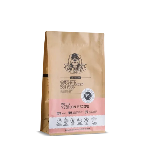 Comida deshidratada para perros