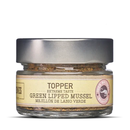 topper mejillón de labio verde para perros Topper de mejillón de labio verde para perros y gato. Complemento natural deshidratado