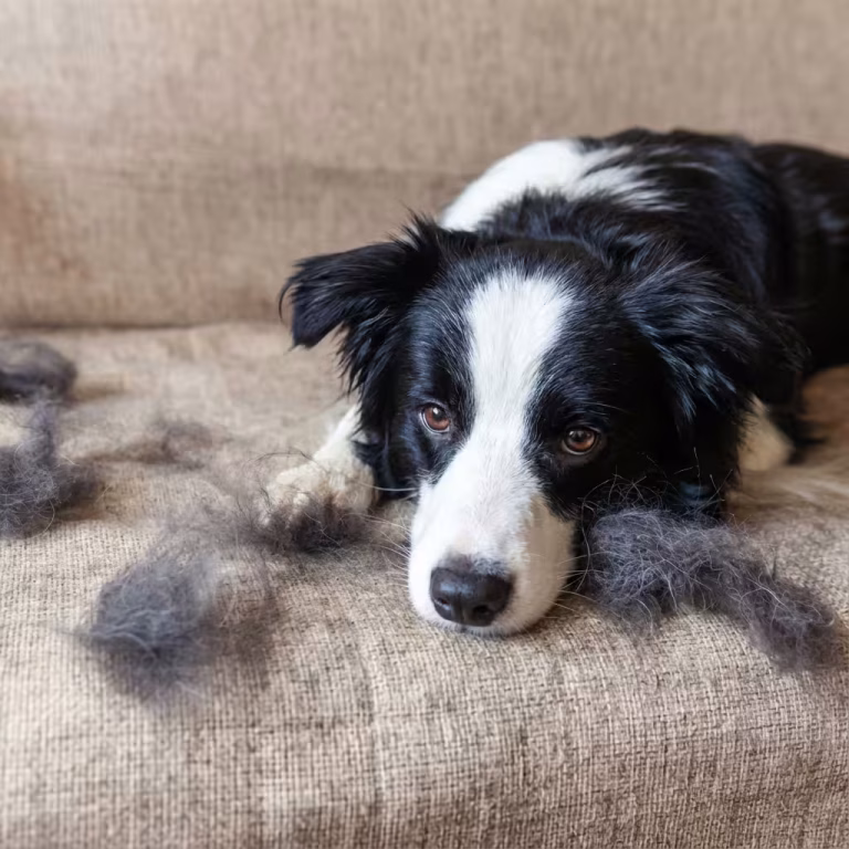 A mi perro se le cae mucho el pelo